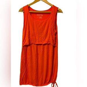 Latched Mama Orange Tank Top